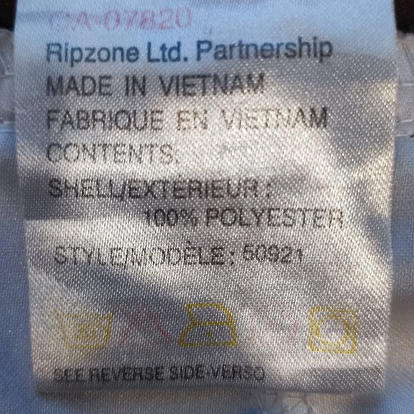 Ripzone board short brown tan white with wax comb / bottle opener men's size 30 - Picture 6 of 6